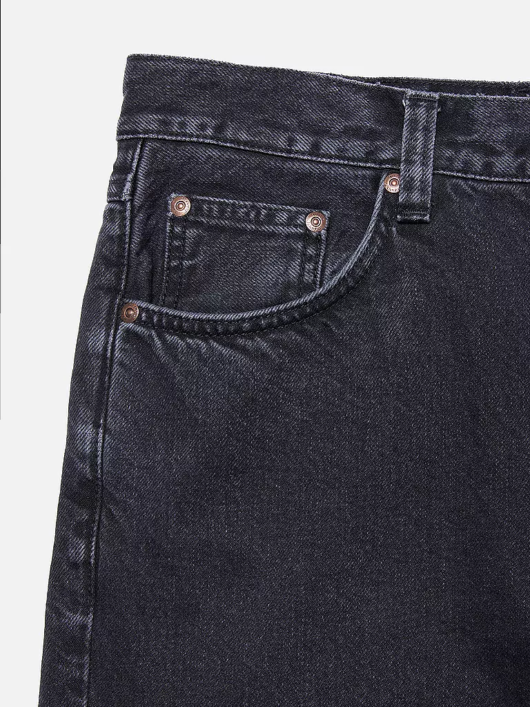 NUDIE JEANS | Jeans Straight Fit RAD RUFUS | schwarz