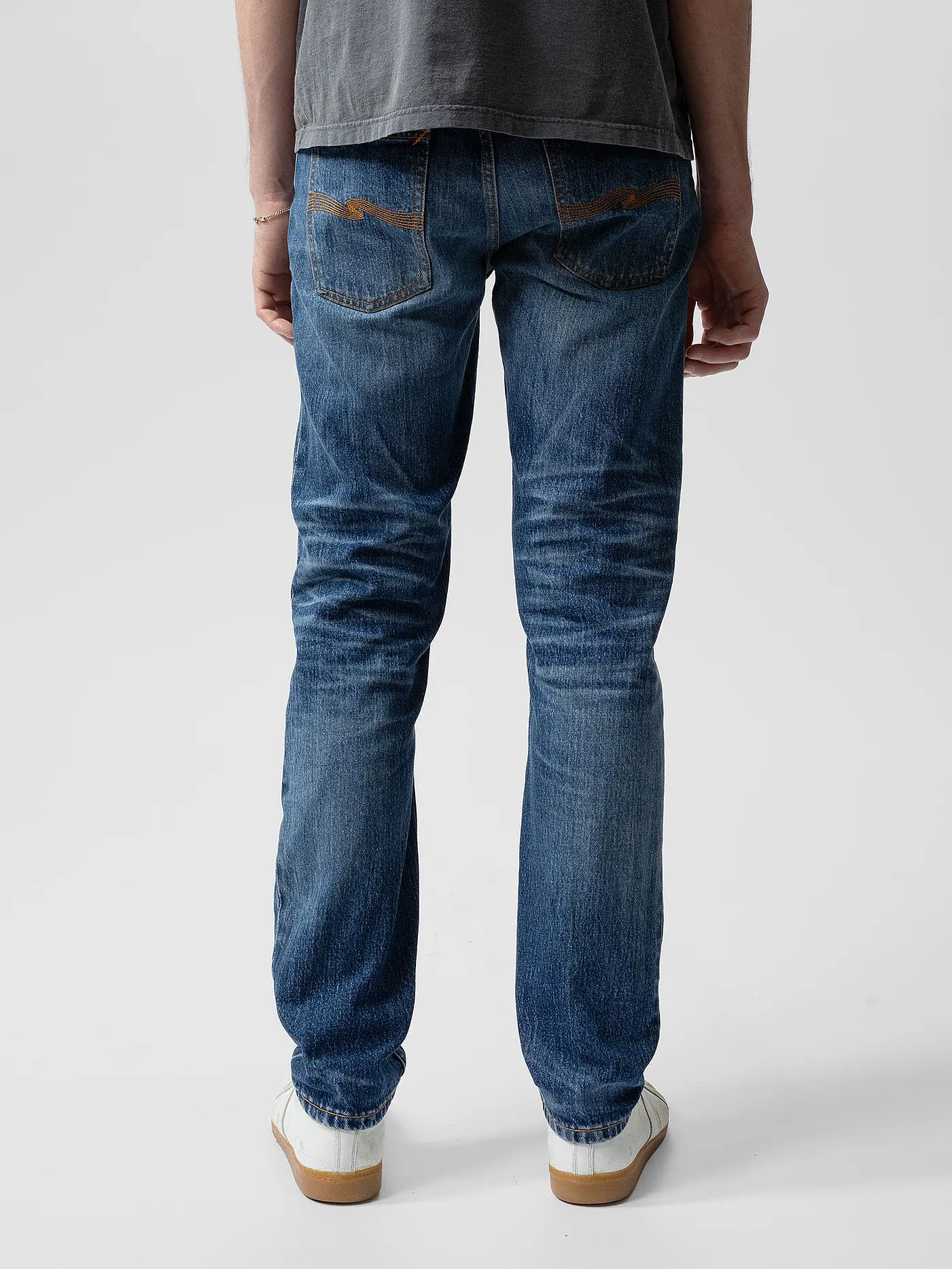 NUDIE JEANS | Jeans Straight Fit SOLID OLLIE | blau