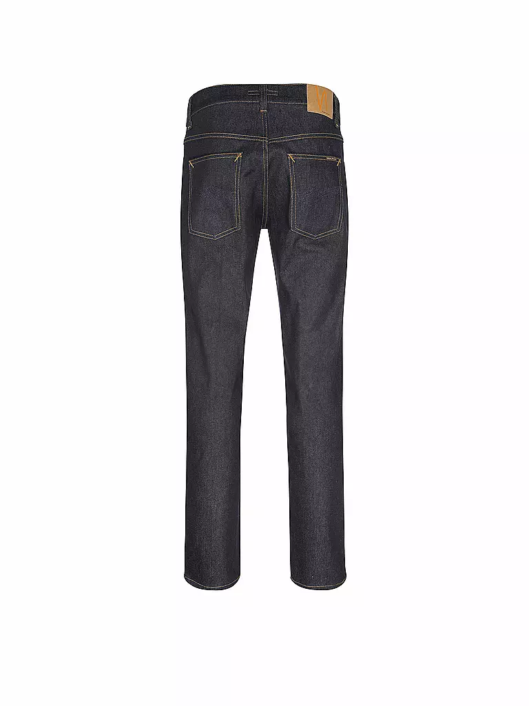 NUDIE JEANS | Jeans Straight Fit SOLID OLLIE | schwarz