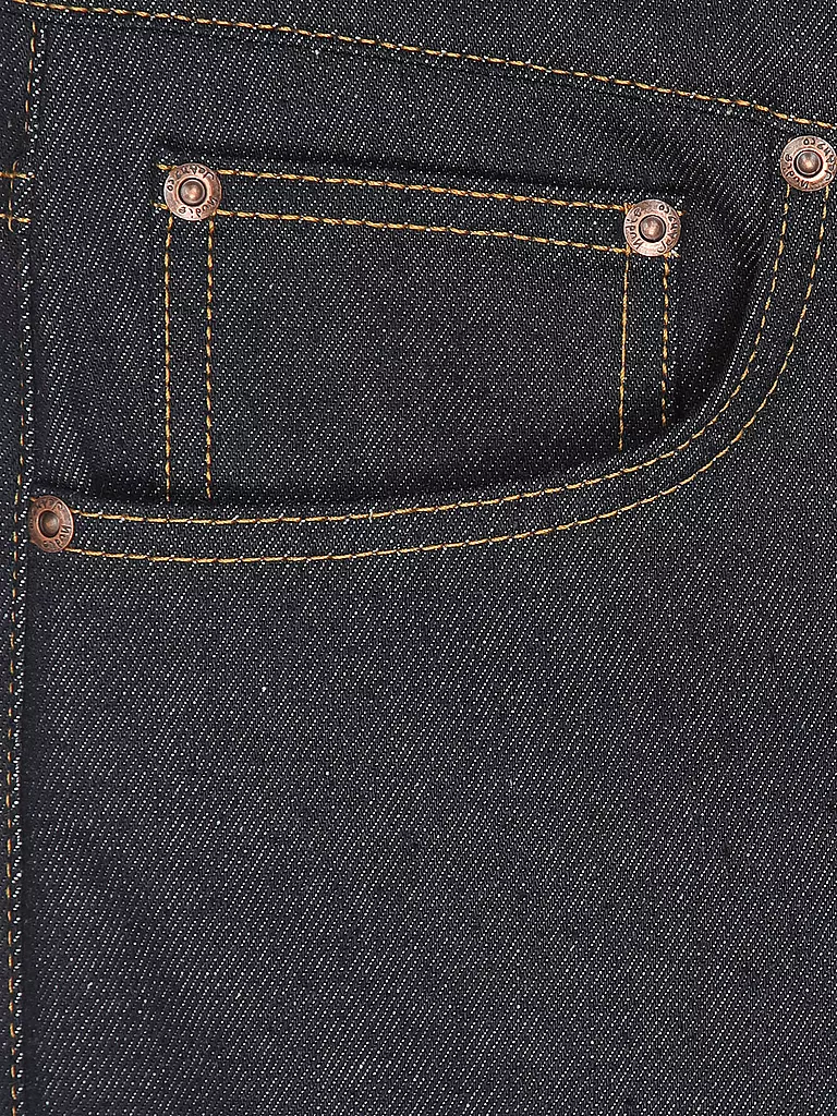 NUDIE JEANS | Jeans Straight Fit SOLID OLLIE | schwarz