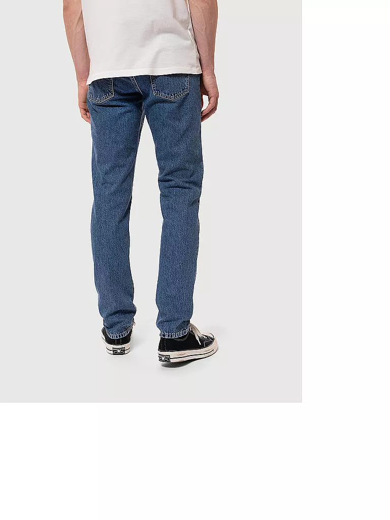 NUDIE JEANS | Jeans Tapered Fit STEADY EDDIE | blau