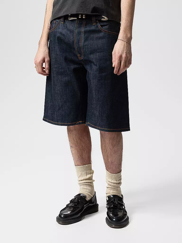 NUDIE JEANS | Jeansshorts  | blau