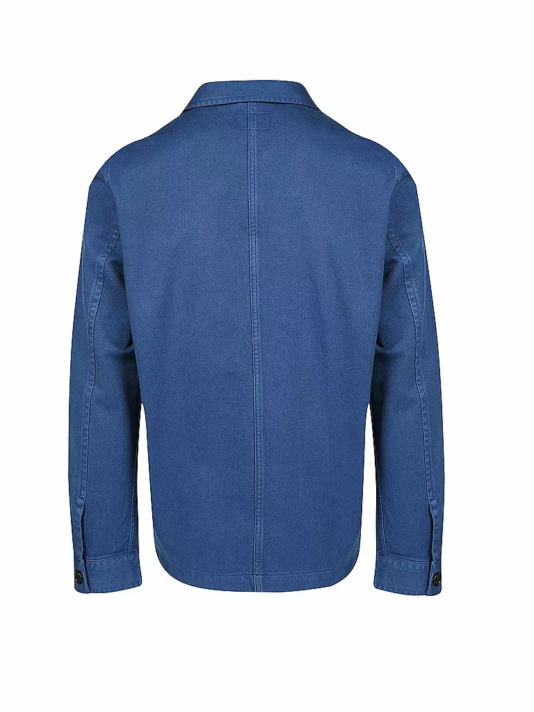 NUDIE JEANS | Overshirt "Barney" | blau