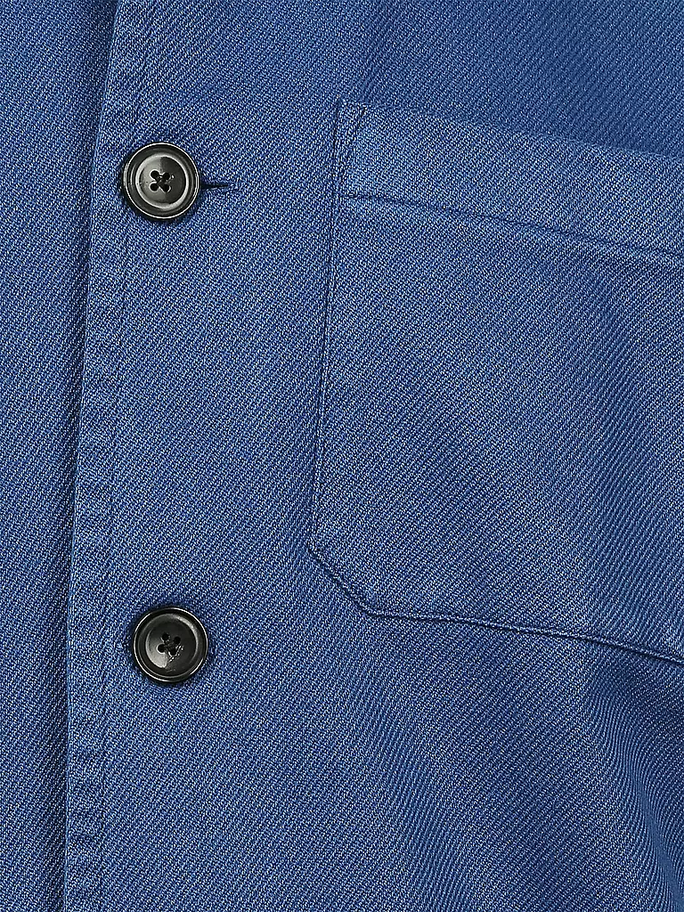 NUDIE JEANS | Overshirt "Barney" | blau