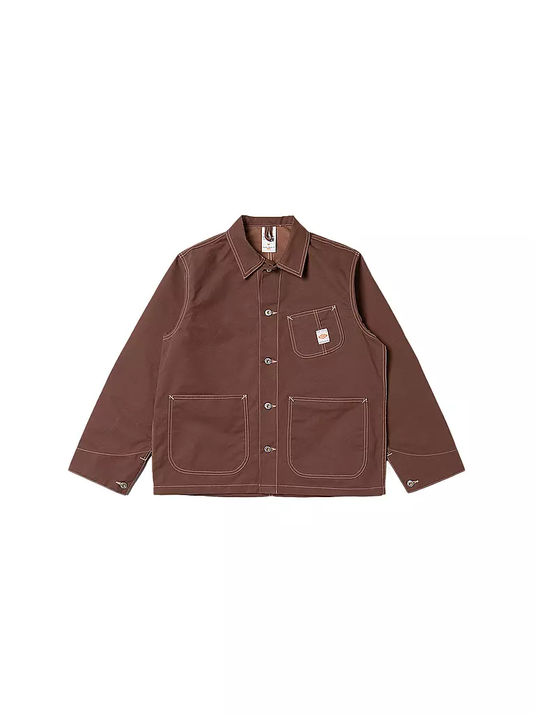 NUDIE JEANS | Overshirt  | braun