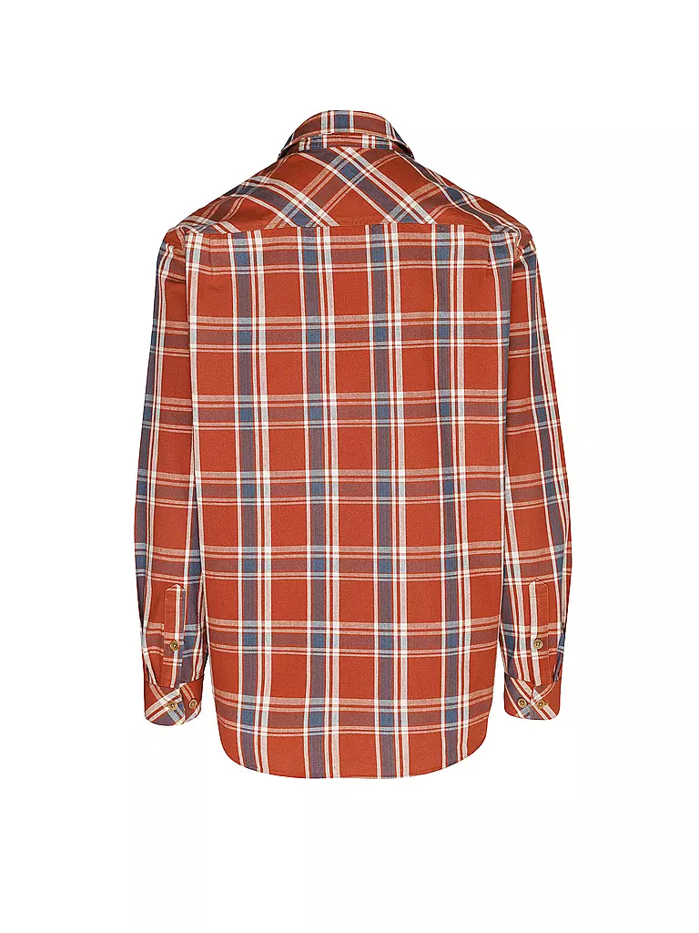 NUDIE JEANS | Overshirt FILIP BASKET PLAID | rot