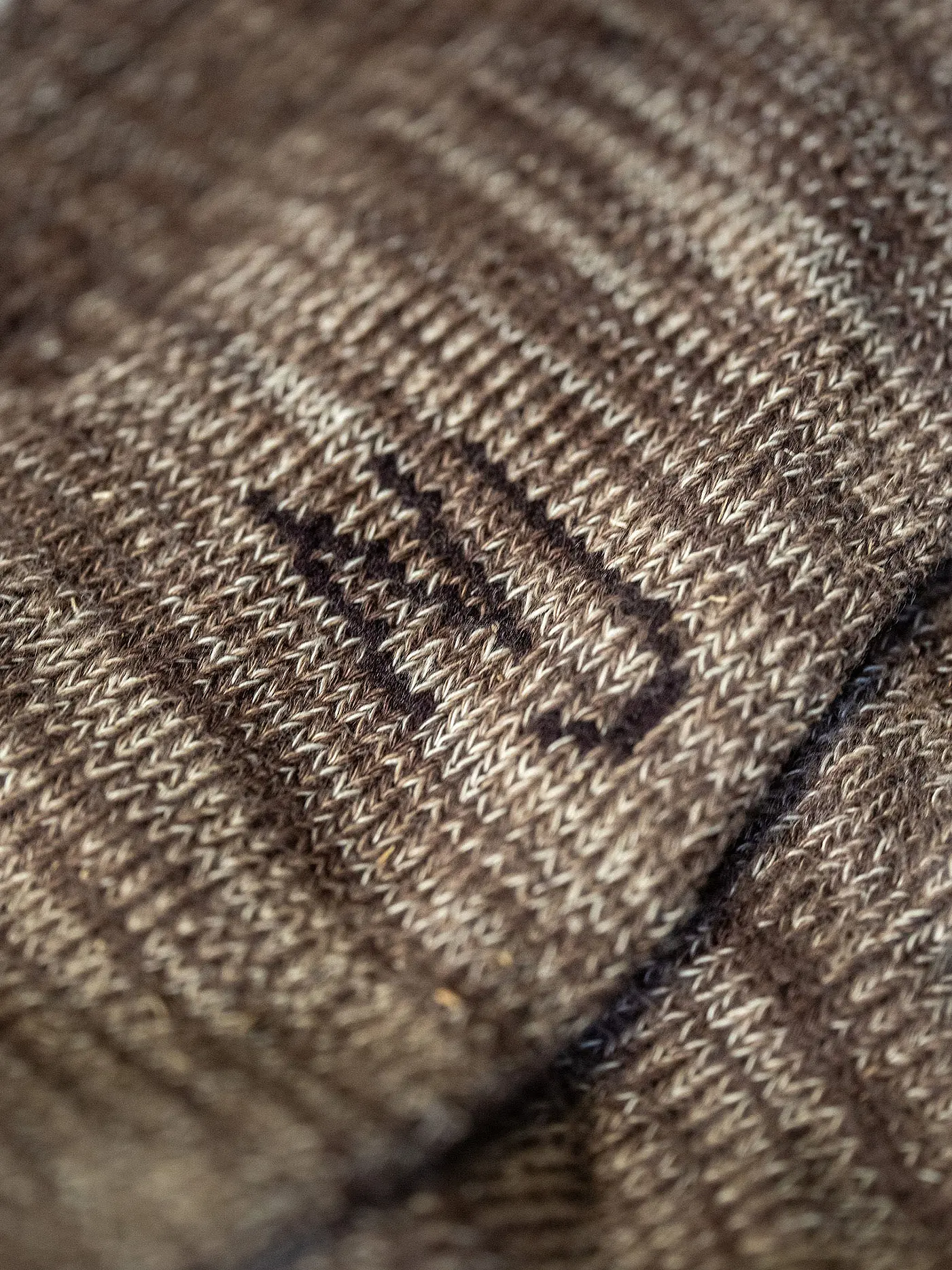 NUDIE JEANS | Socken RASMUSSON brown melange | braun