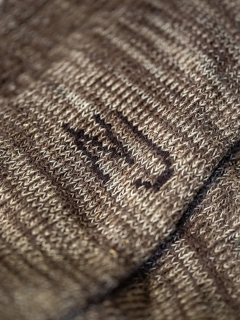 NUDIE JEANS | Socken RASMUSSON brown melange | 