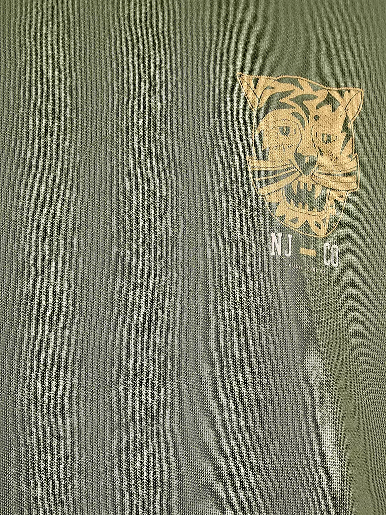 NUDIE JEANS | Sweater Regular Fit " Lukas " | grün