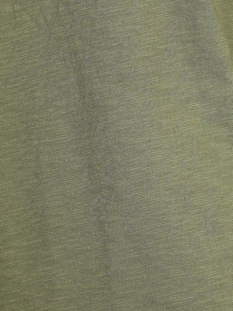 NUDIE JEANS | T shirt " Roger Slub " | olive