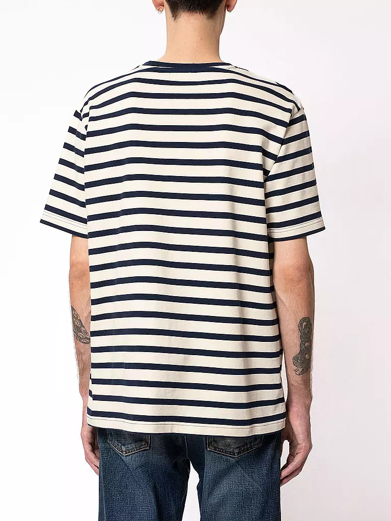 NUDIE JEANS | T Shirt  | weiss
