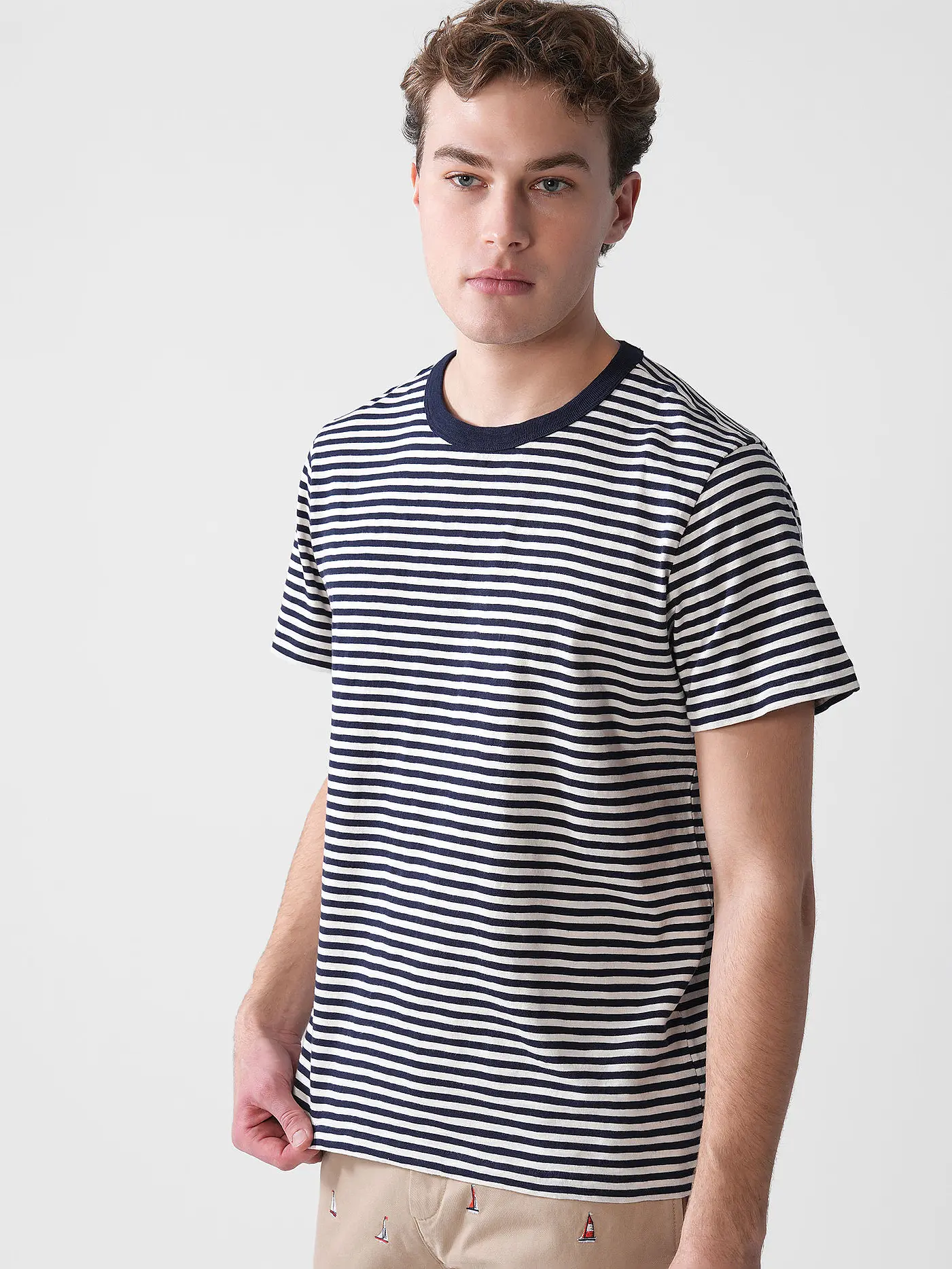 NUDIE JEANS | T-Shirt  | blau