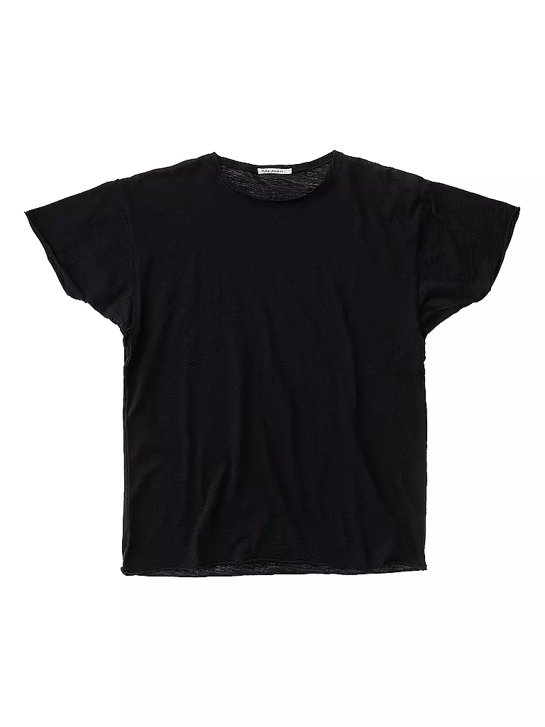 NUDIE JEANS | T-Shirt Roger | schwarz