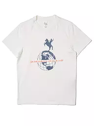 NUDIE JEANS | T-Shirt ROY  | creme