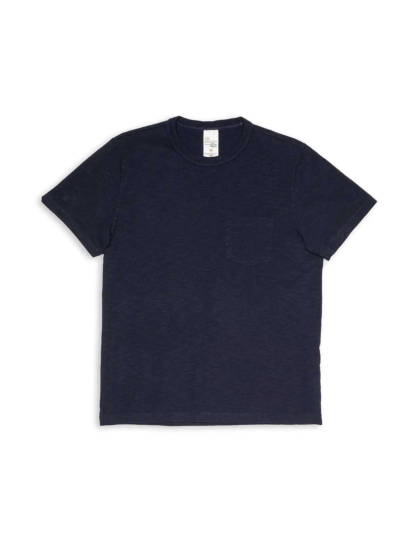 NUDIE JEANS | T-Shirt ROY | dunkelblau