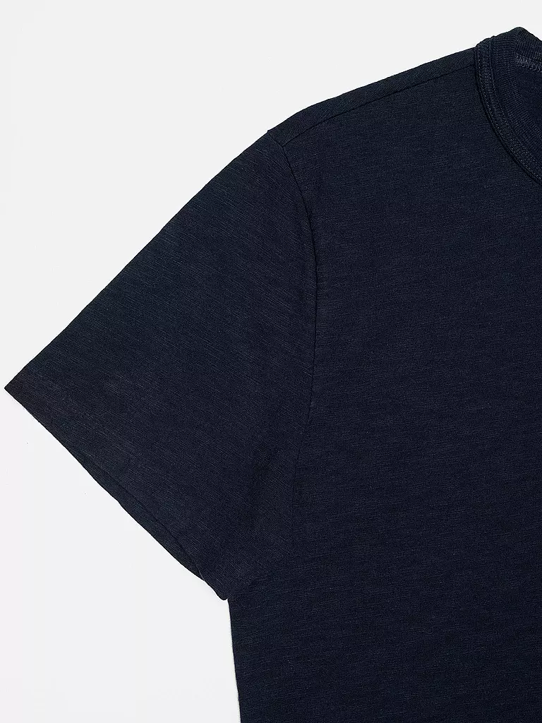 NUDIE JEANS | T-Shirt ROY | dunkelblau