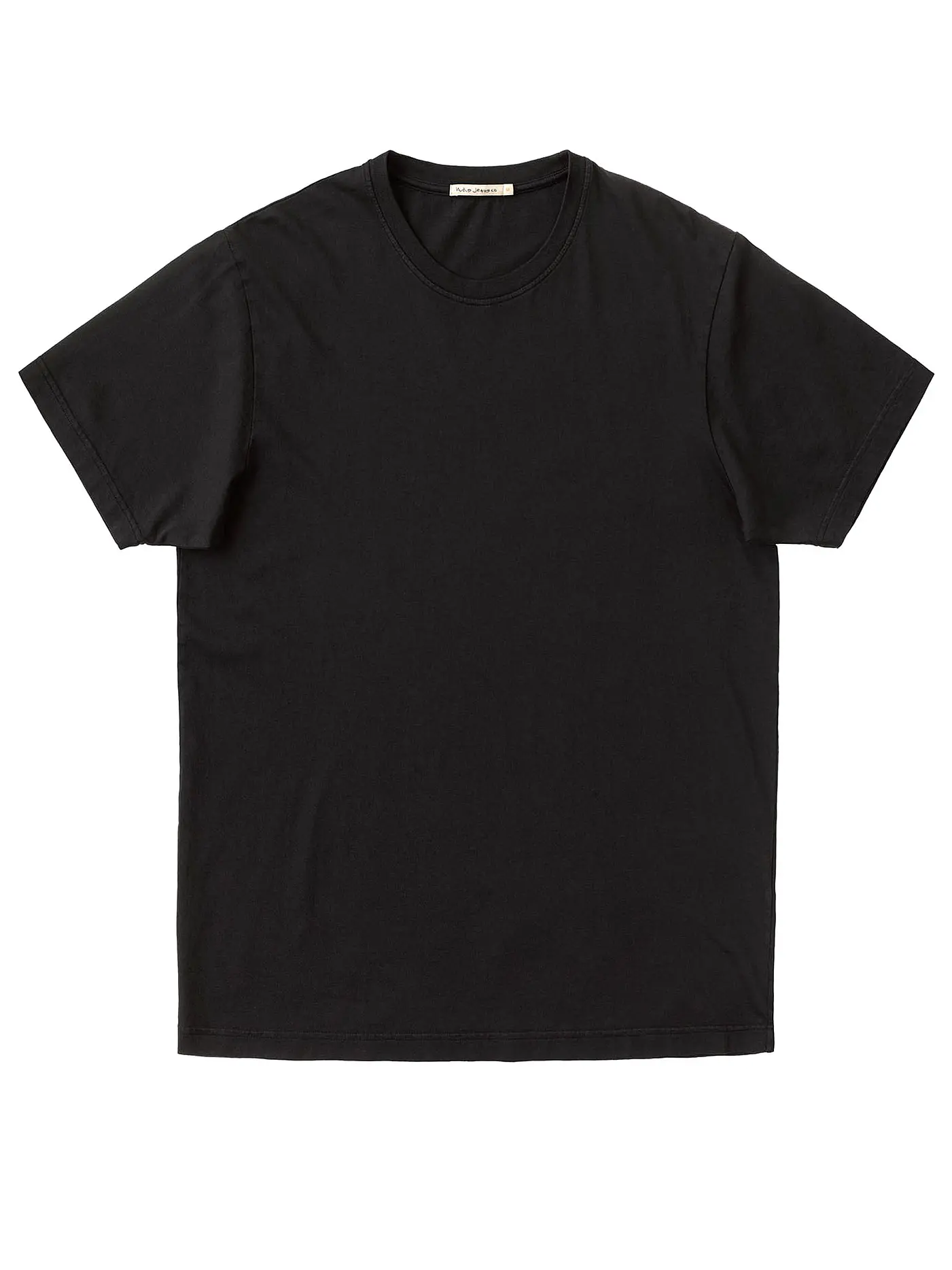 NUDIE JEANS | T-Shirt UNO EVERDAY  | schwarz