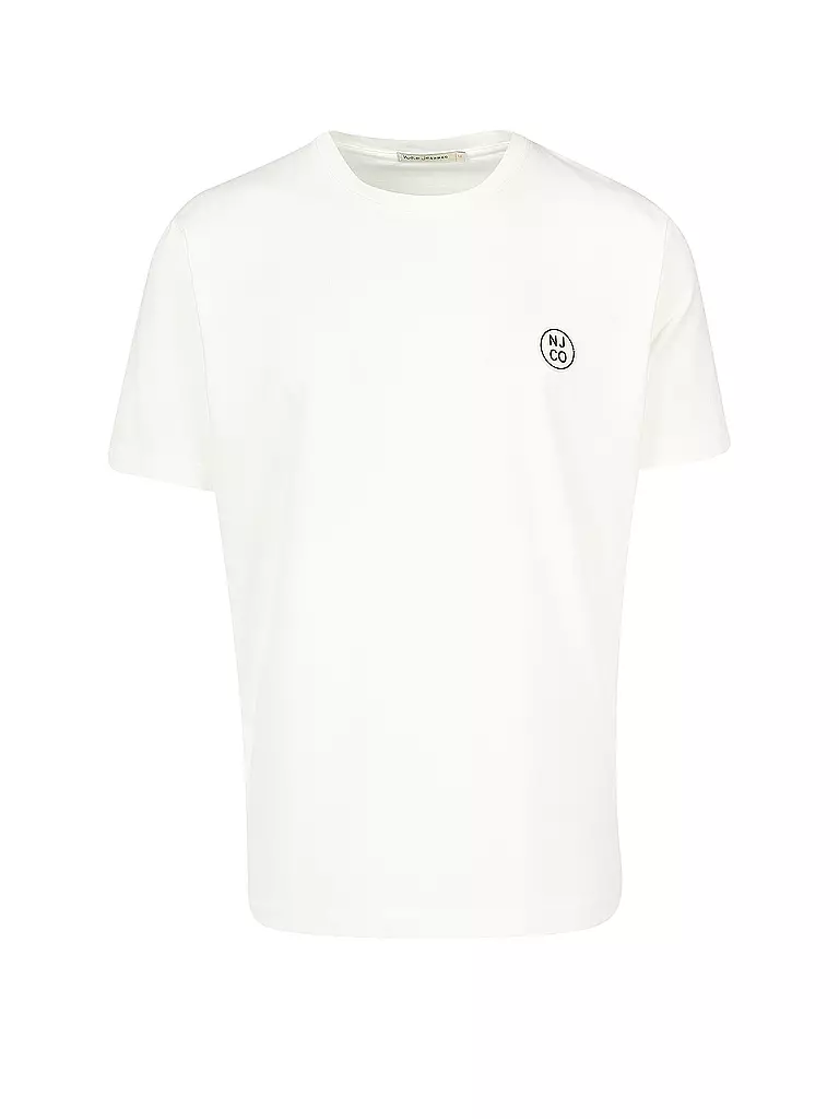 NUDIE JEANS | T-Shirt | weiß