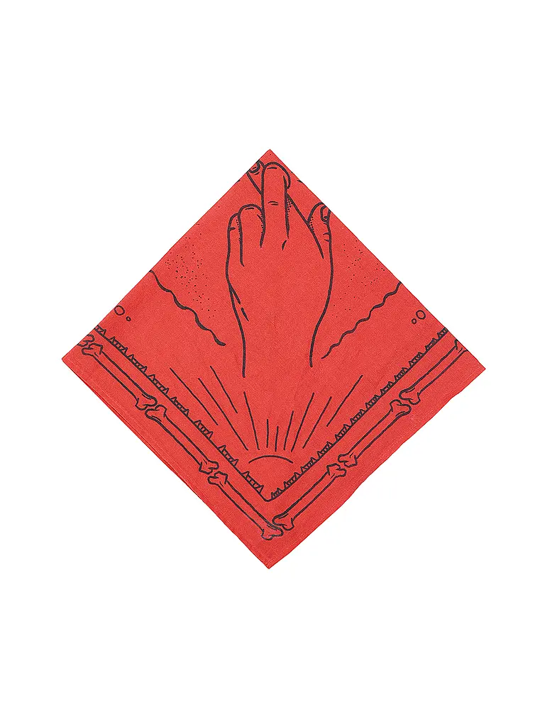 NUDIE JEANS | Tuch - Bandana | Rot