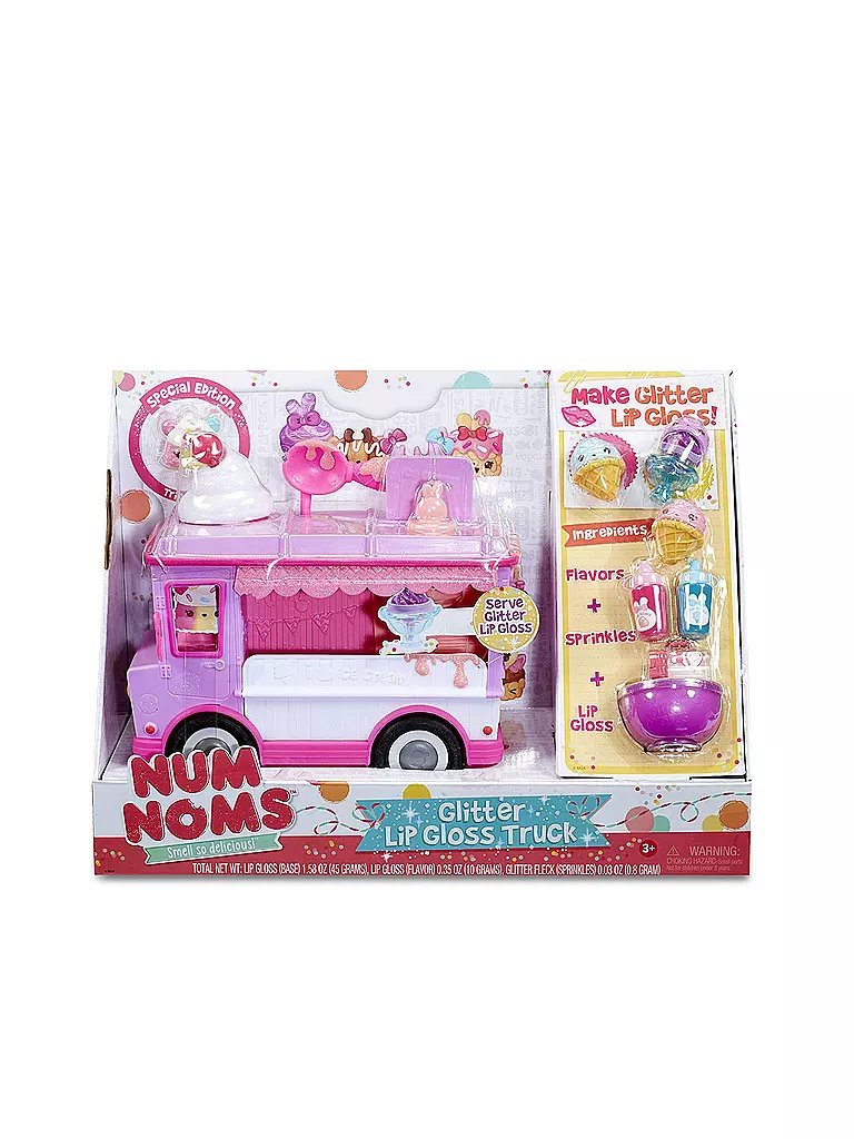 NUM NOMS | Glitzer Lipgloss Truck | transparent