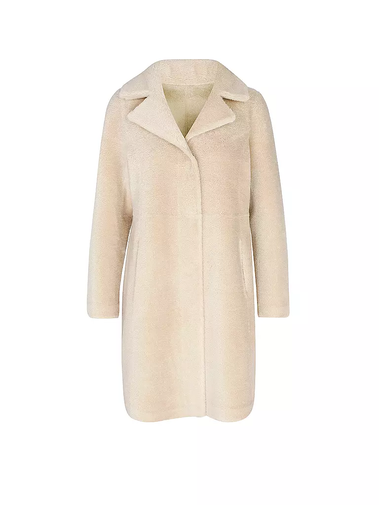 OAKWOOD | Wendemantel in Felloptik LIILY  | beige
