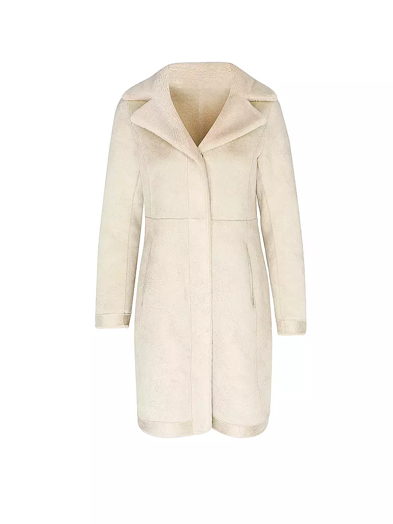 OAKWOOD | Wendemantel in Felloptik LIILY  | beige
