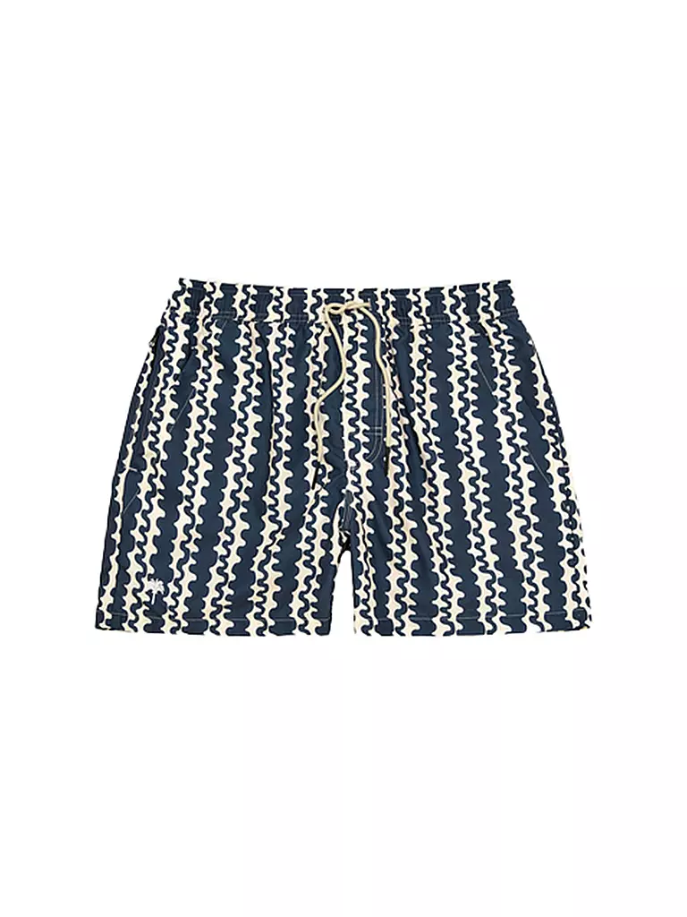 OAS | Badeshorts BLUE SCRIBBLE | blau