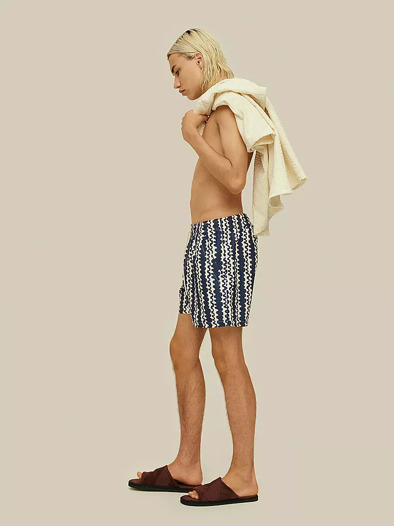 OAS | Badeshorts BLUE SCRIBBLE | blau