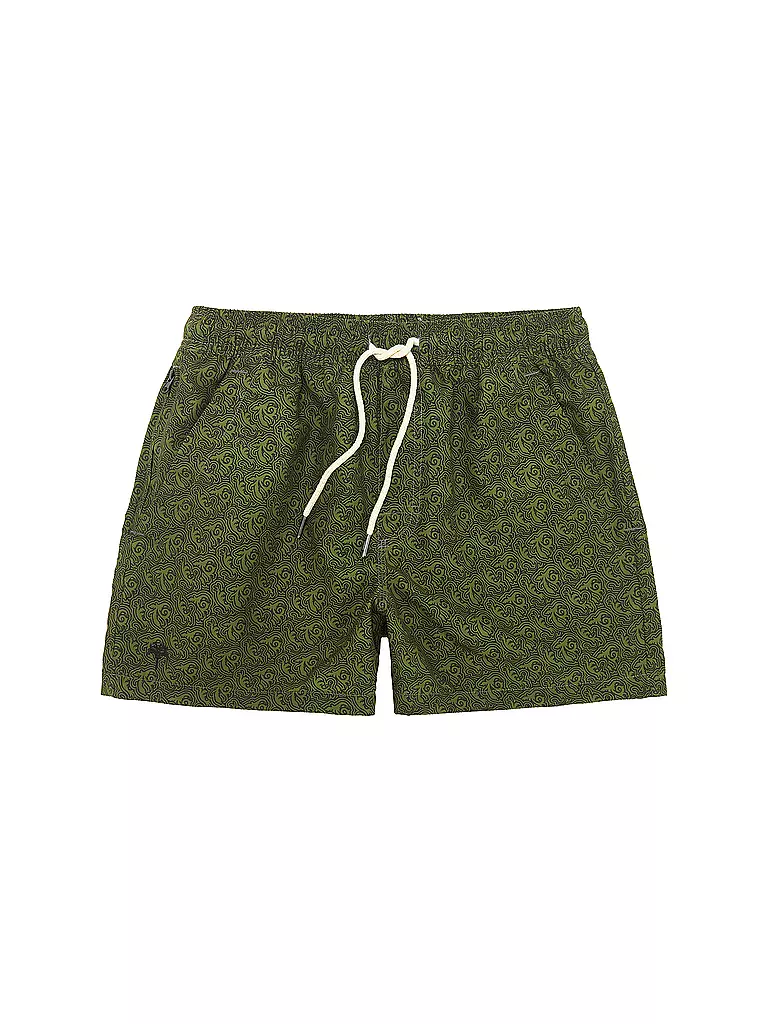 OAS | Badeshorts GREEN SQUIGGLE | grün