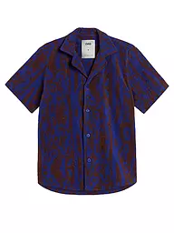 OAS | Frottee Poloshirt | Braun