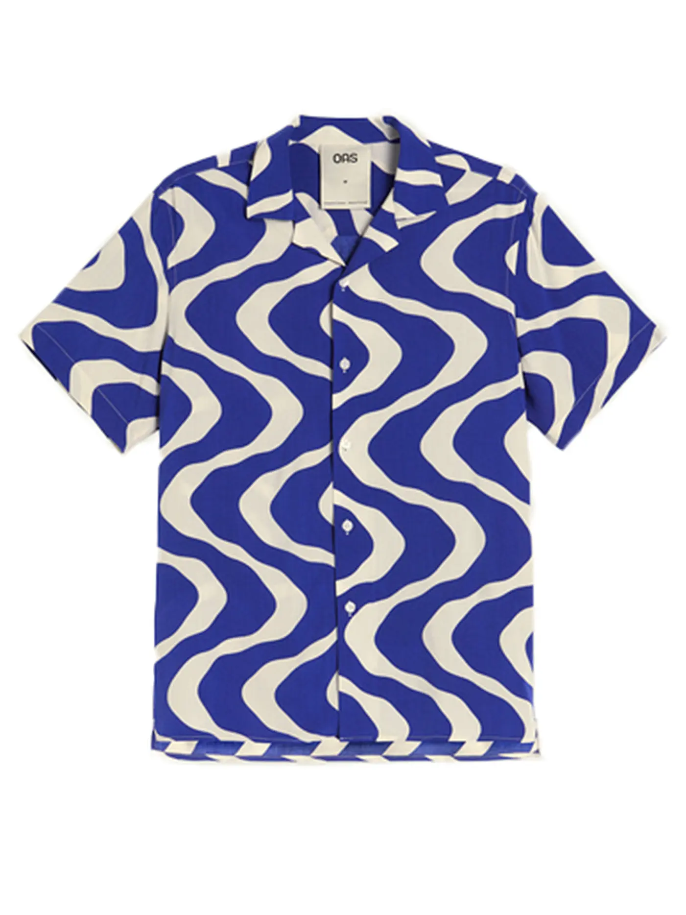 OAS | Hemd BLUE RIPPLING | blau