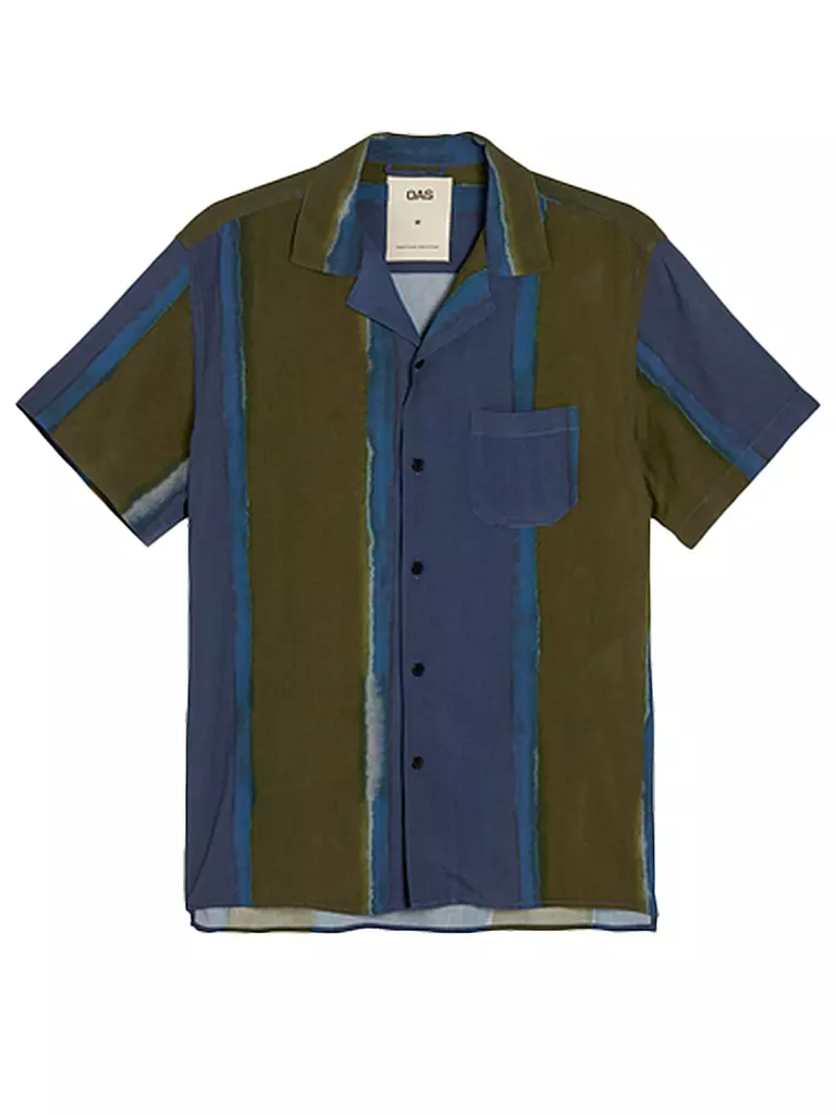 OAS | Hemd MURKY MIST  | dunkelblau