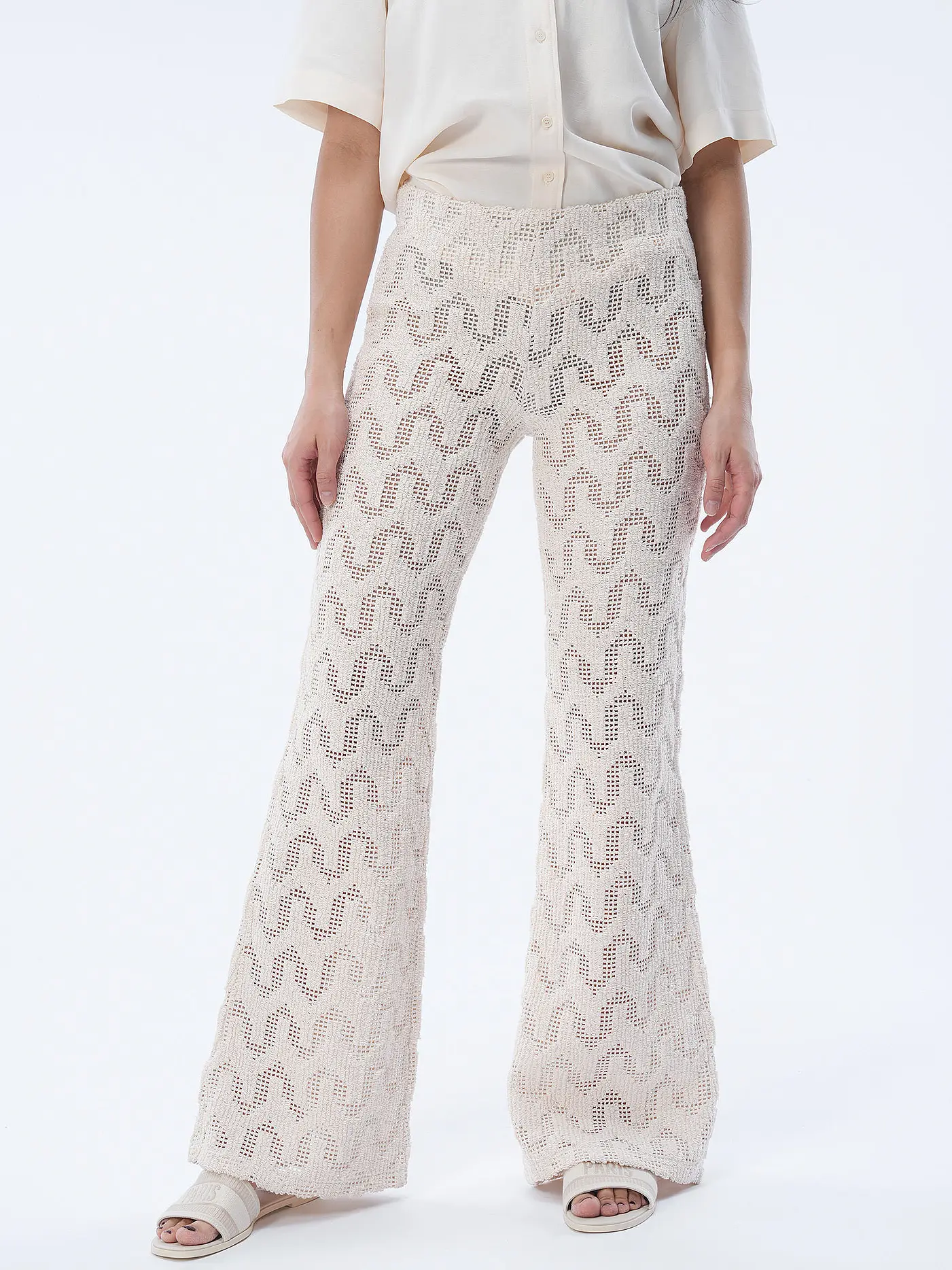 OAS | Marlenehose SINGO | creme