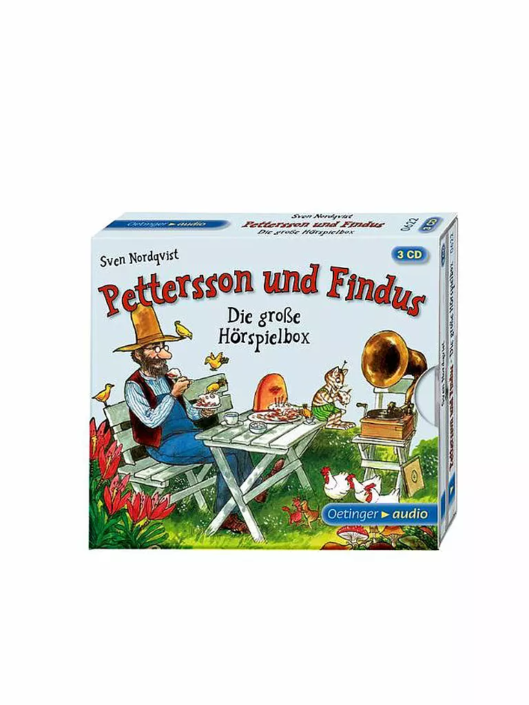 OETTINGER | Hörbuch - Pettersson und Findus - Große Hörspielbox 3 CDs | 