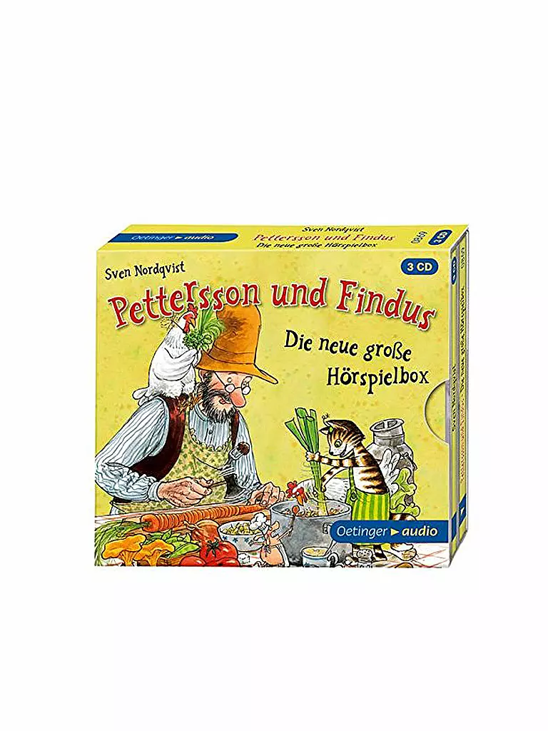 OETTINGER | Hörbuch - Pettersson und Findus - Neue große Hörspielbox 3 CDs | 