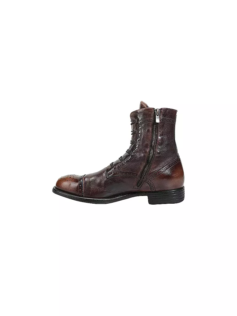 OFFICINE CREATIVE | Lederstiefelette Calixte  | braun