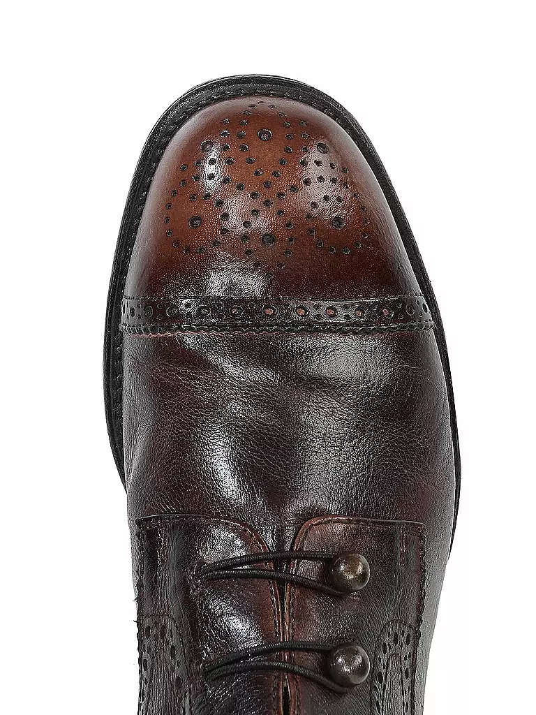 OFFICINE CREATIVE | Lederstiefelette Calixte  | braun