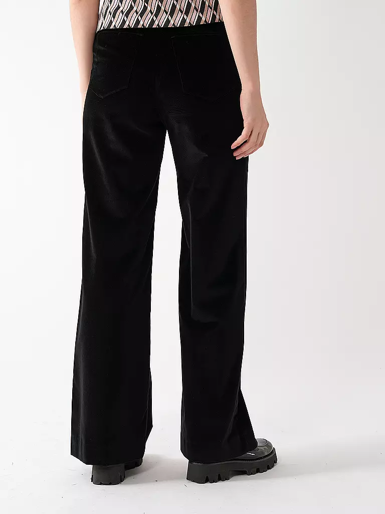 OFFICINE GENERALE | Hose ROMY VELVET | schwarz