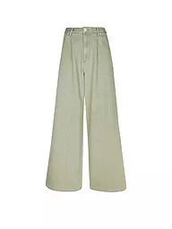 OFFICINE GENERALE | Jeans Wide Leg MOENA  | olive