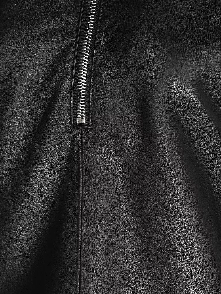 OFFICINE GENERALE | Lederjacke ALEXA  | schwarz