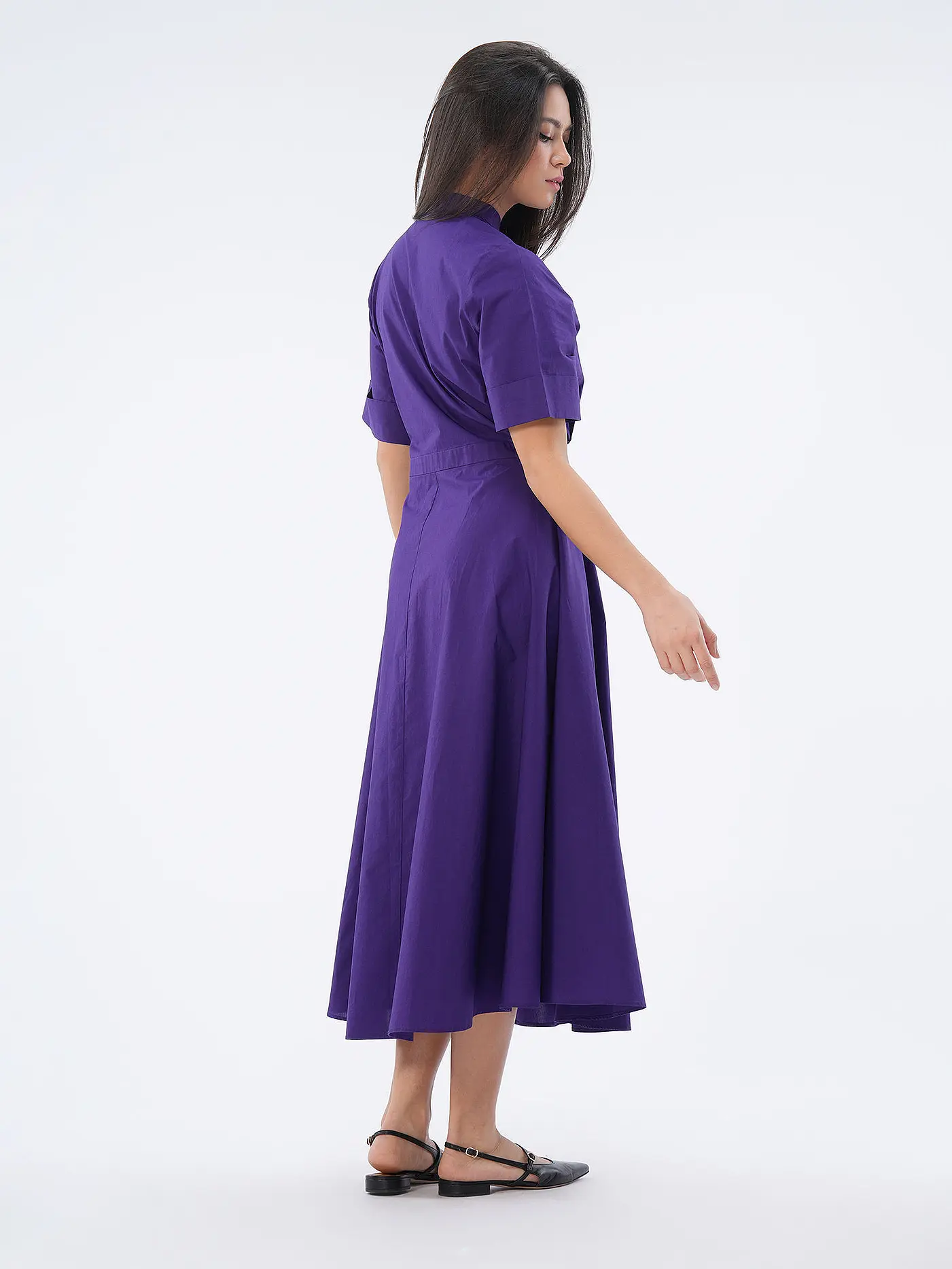 OFFICINE GENERALE | Midikleid NADIA | lila
