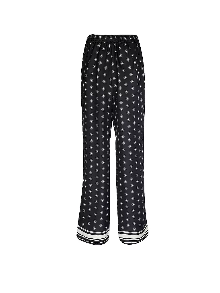 OFFICINE GENERALE | Seidenhose Jogging Fit | dunkelblau