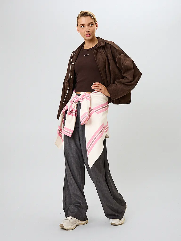 OH APRIL | Jacke in Lederoptik KATIE VEGAN | Braun