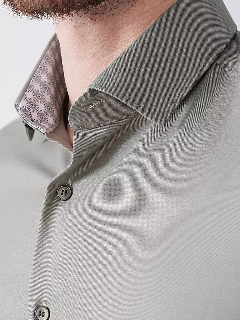 OLYMP LEVEL FIVE | Hemd Body Fit  | olive