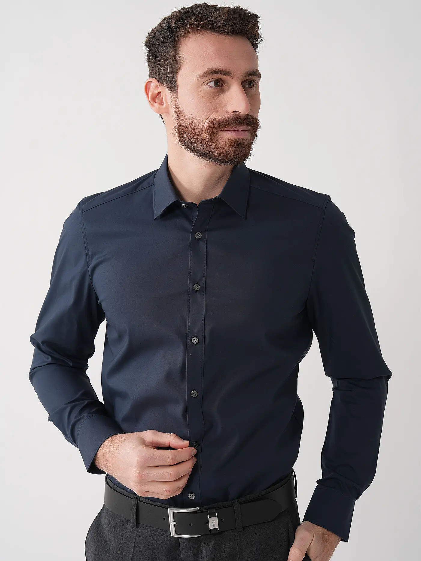 OLYMP LEVEL FIVE | Hemd Body Fit | dunkelblau