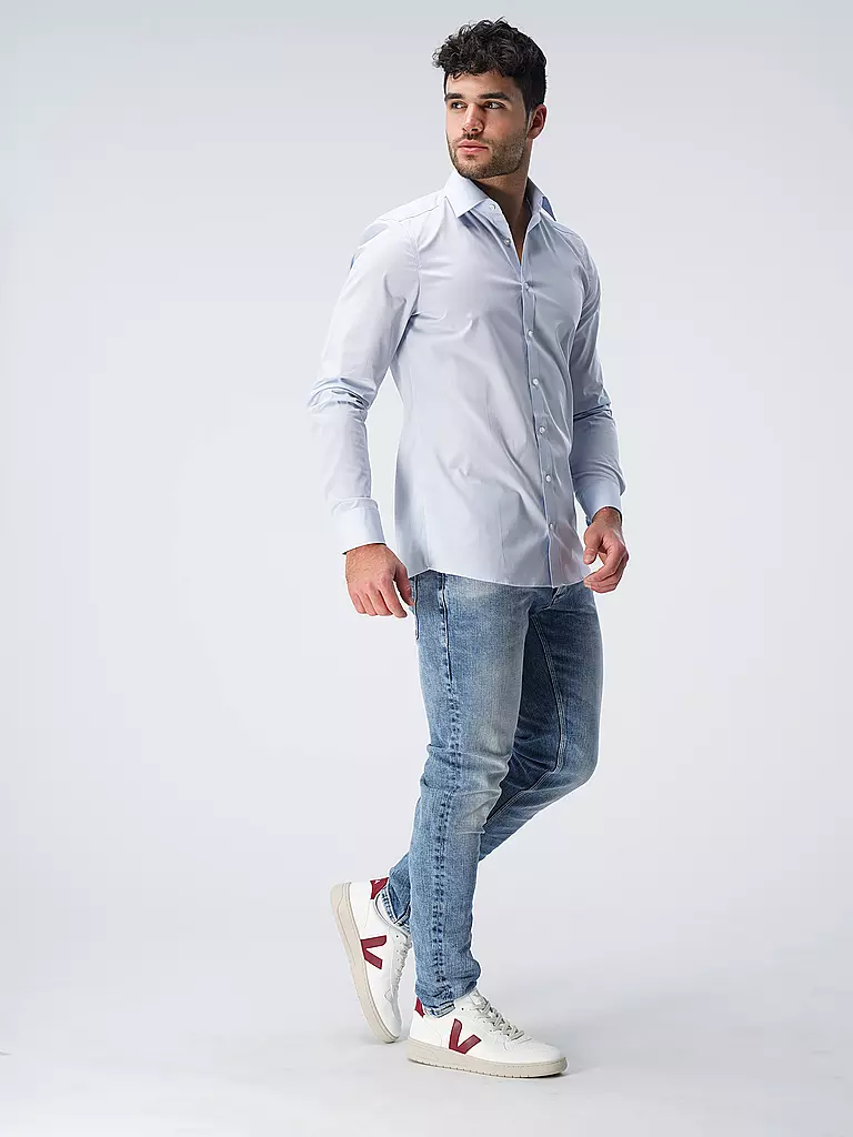 OLYMP LEVEL FIVE | Hemd Body Fit | grau