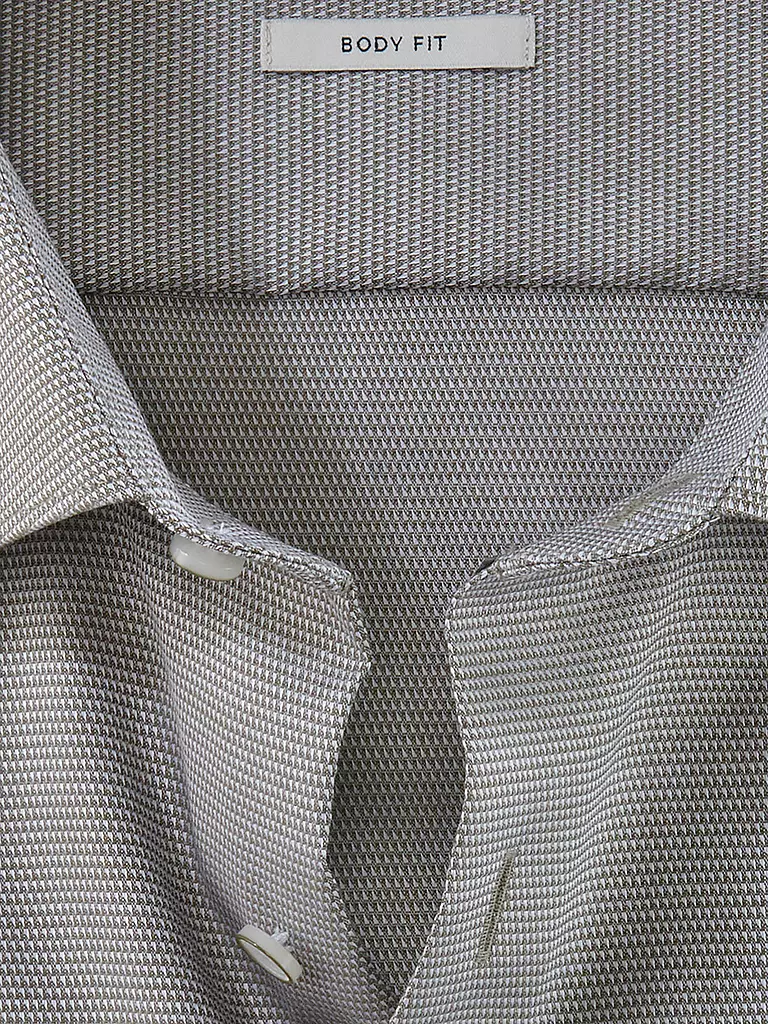 OLYMP LEVEL FIVE | Hemd Body Fit | olive