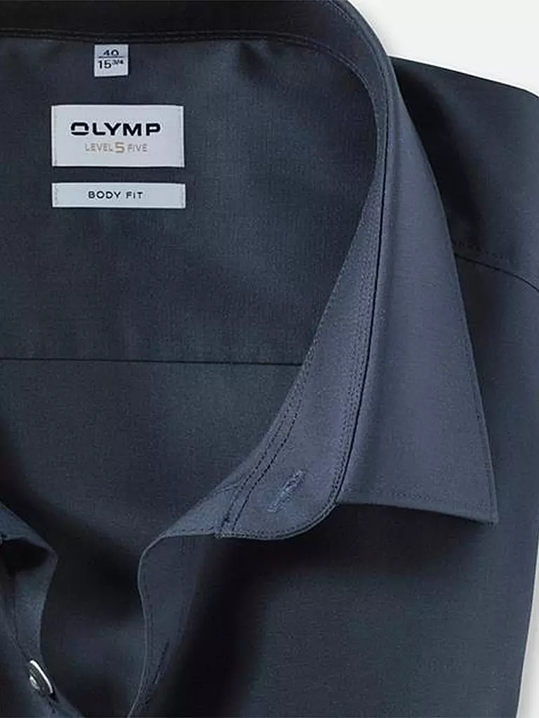 OLYMP LEVEL FIVE | Hemd Body Fit | schwarz