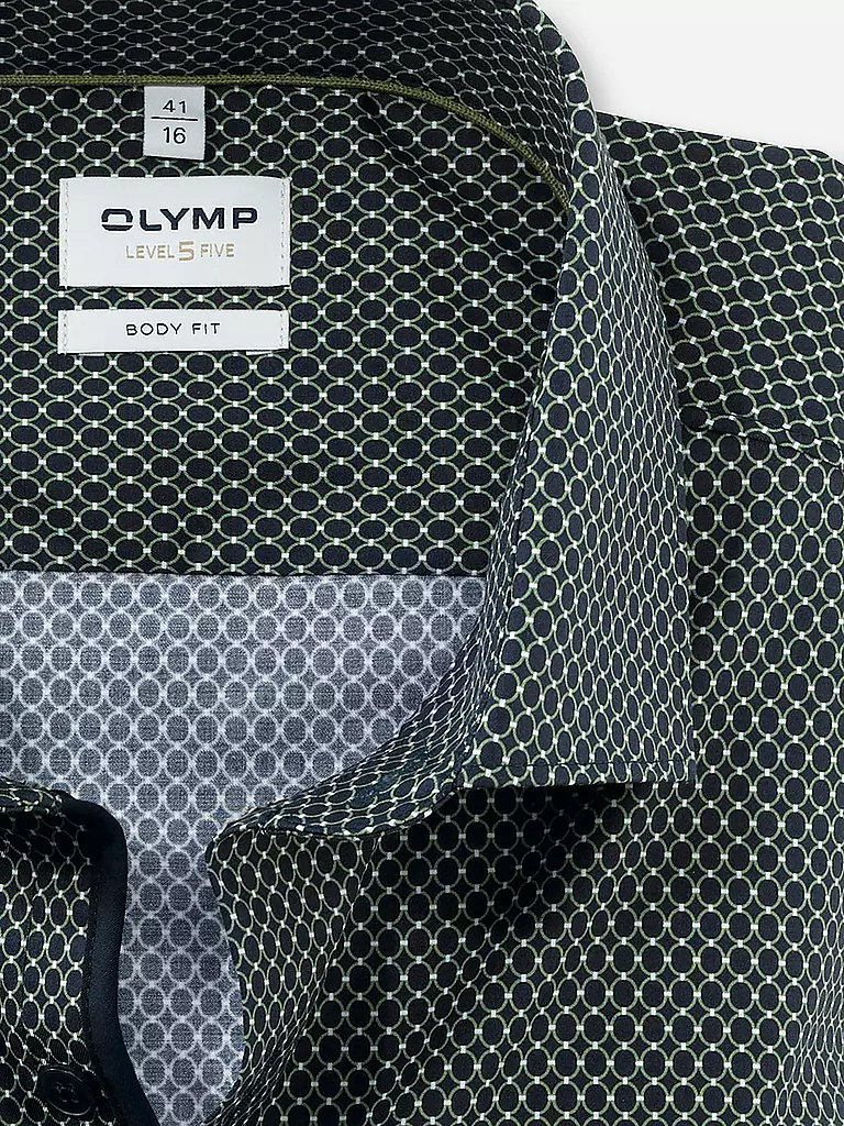 OLYMP LEVEL FIVE | Hemd Modern Fit | grün