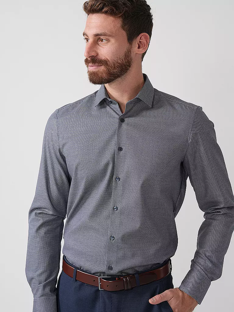 OLYMP LEVEL FIVE | Hemd Sim Fit | dunkelblau